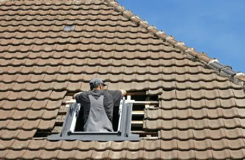 Pose de velux à Prinquiau